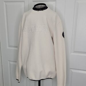 NAPAPIJRA Women's Cream Fleece Size Large